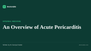 An Overview of Acute Pericarditis — Doctorable clinical overview