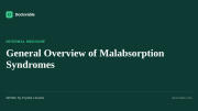 General Overview of Malabsorption Syndromes — Doctorable clinical overview