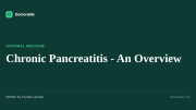 Chronic Pancreatitis - An Overview — Doctorable clinical overview